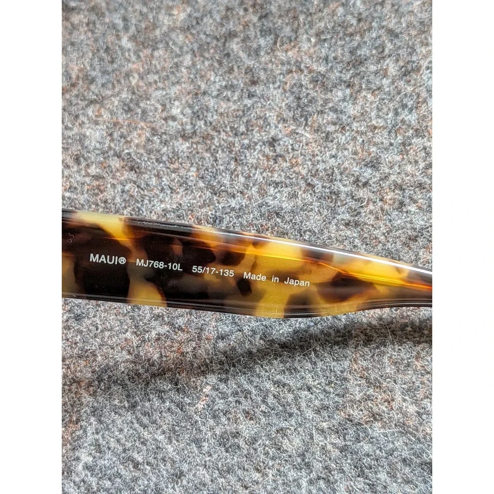 MAUI JIM PLUMERIA MJ768-10L BLONDE TORTOISE SUNGLASSES FRAME ONLY